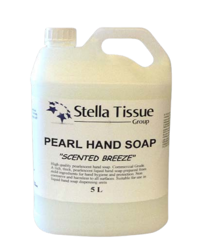 [STG-SB005] STELLA PEARLESCENT LIQUID HAND SOAP SCENTED BREEZE 5LT