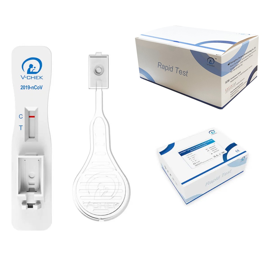 VCHEK 2019NCOV SALIVA ANTIGEN RAPID TEST (LOLLIPOP TEST) (RAT) 20