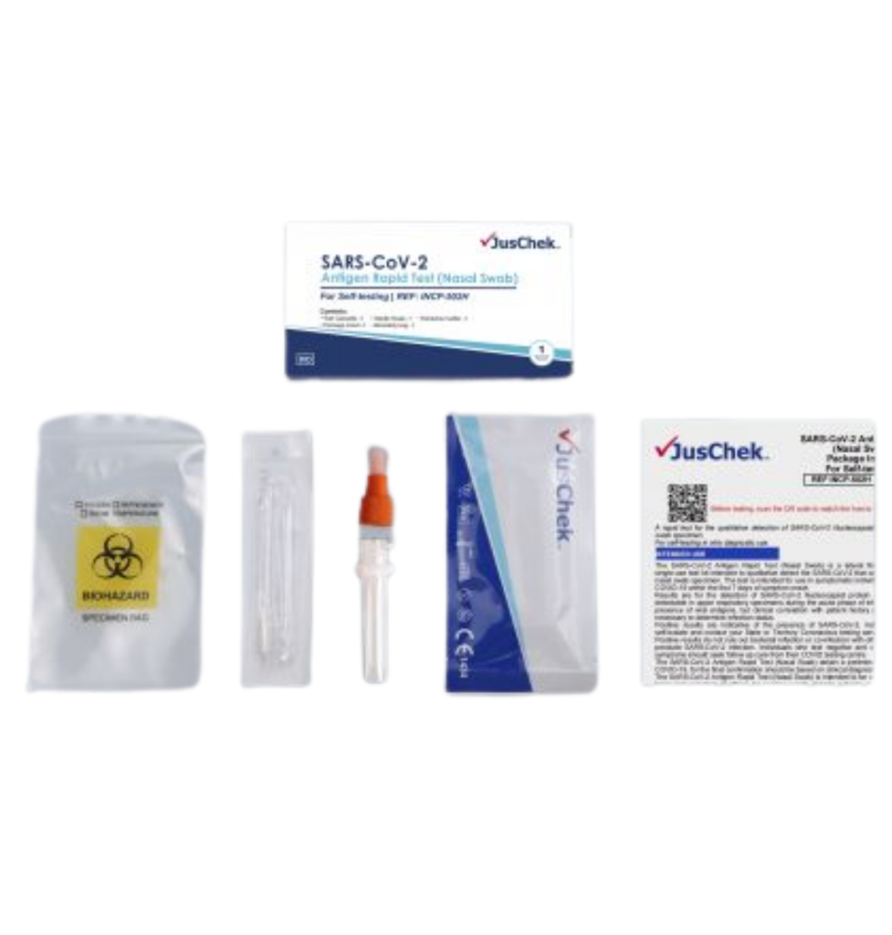 JUSCHEK SARSCOV2 ANTIGEN RAPID TEST (NASAL SWAB) INCP502H SELF (RAT