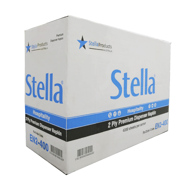 STELLA HOSPITALITY 2PLY 4000SHT DISPENSER NAPKIN - 20 PACKS/CTN