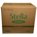 STELLA CLASSIC 1PLY 1000SHT RECYCLED TOILET TISSUE - 48 ROLLS/CTN