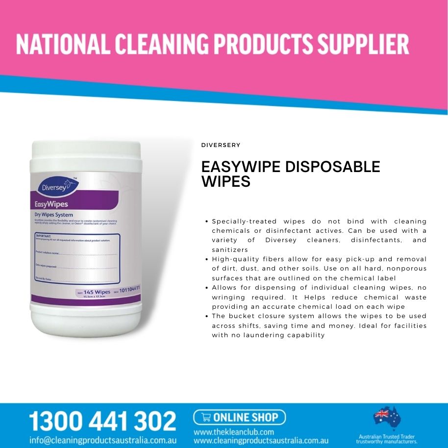 DIVERSEY EASY WIPES 12X145PC