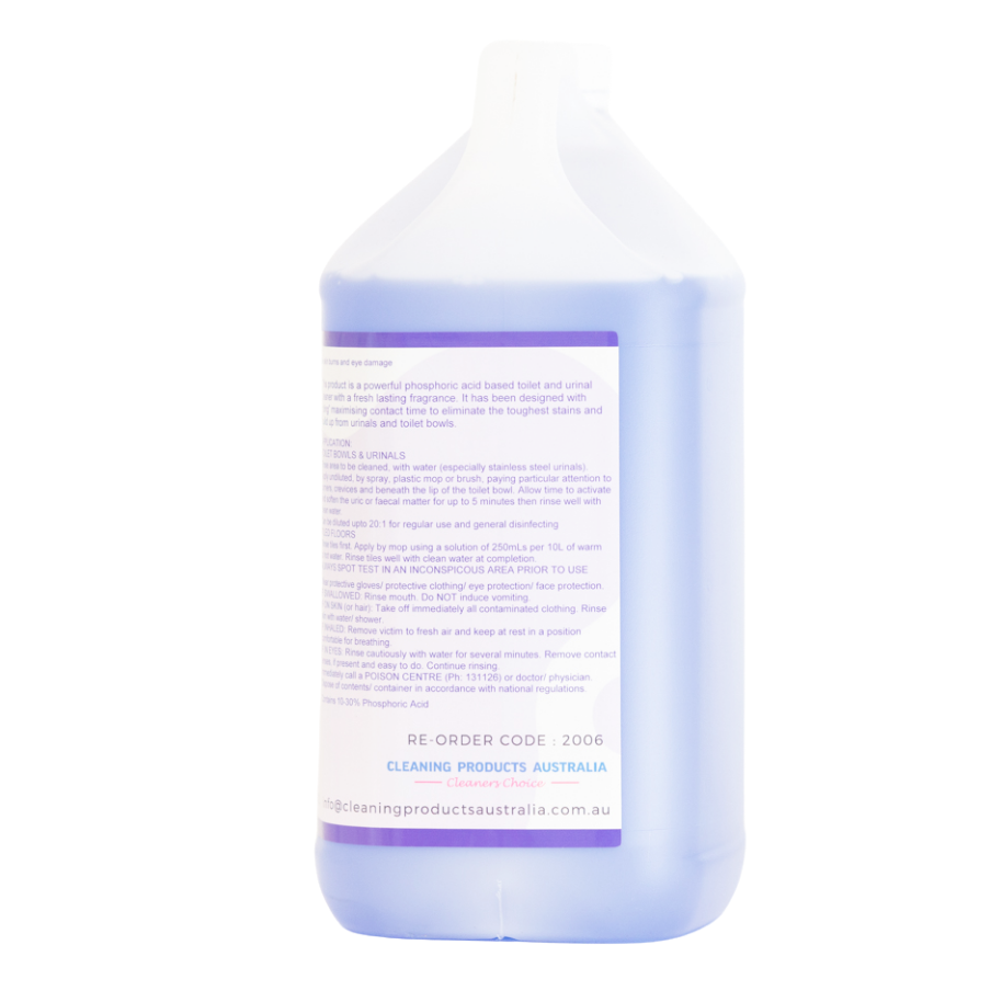 C - TOILET BOWL CLEANER WITH CLING 5L