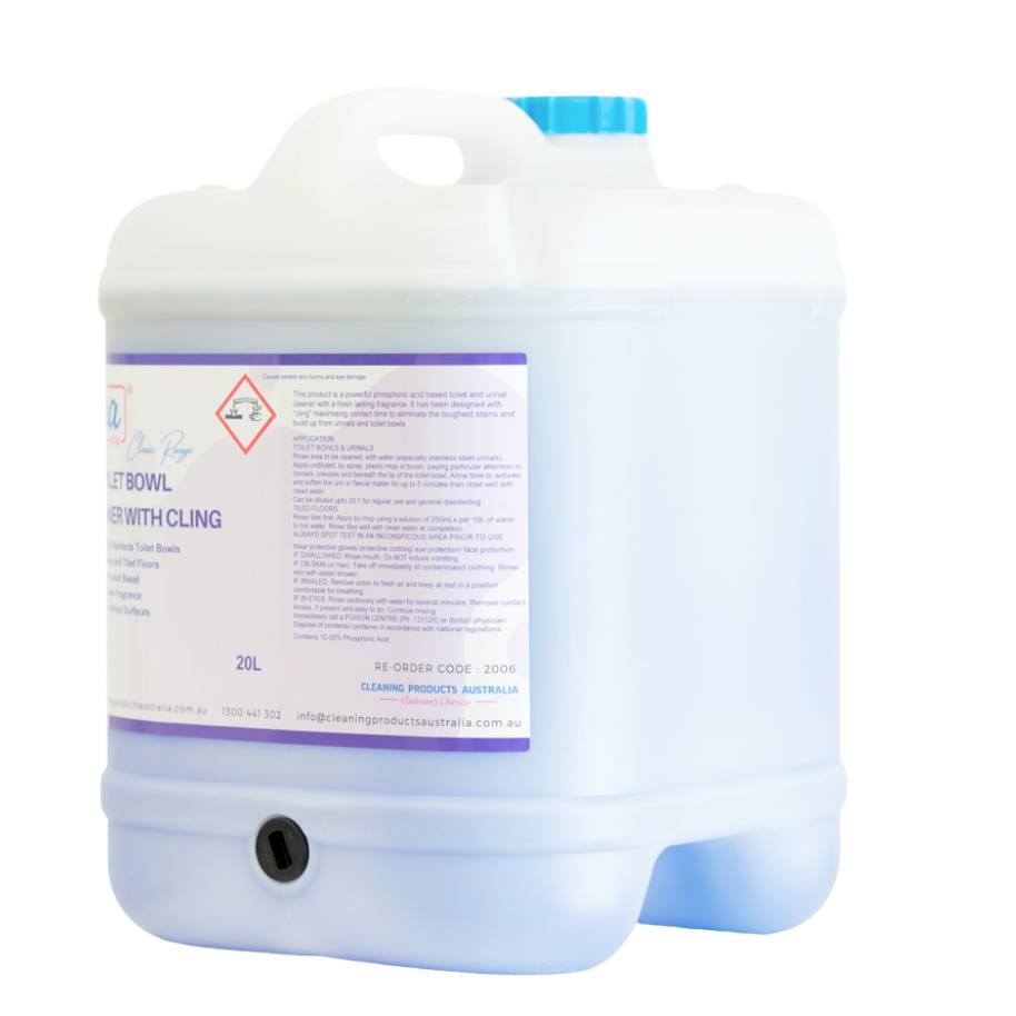 C - TOILET BOWL CLEANER WITH CLING 20L