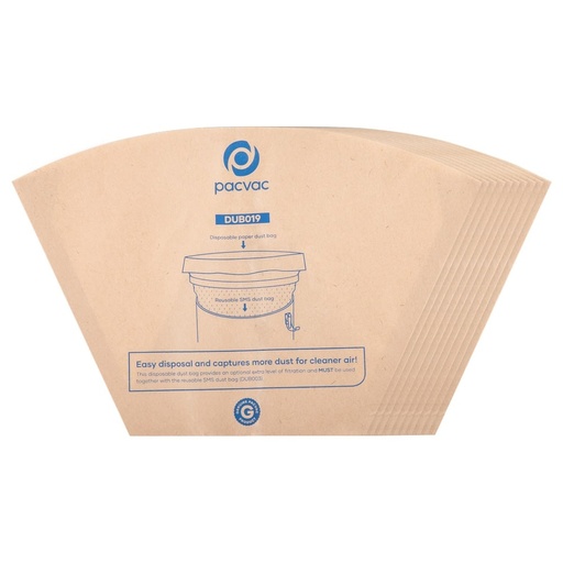 PACVAC SUPERPRO 700 PAPER BAGS 10PK