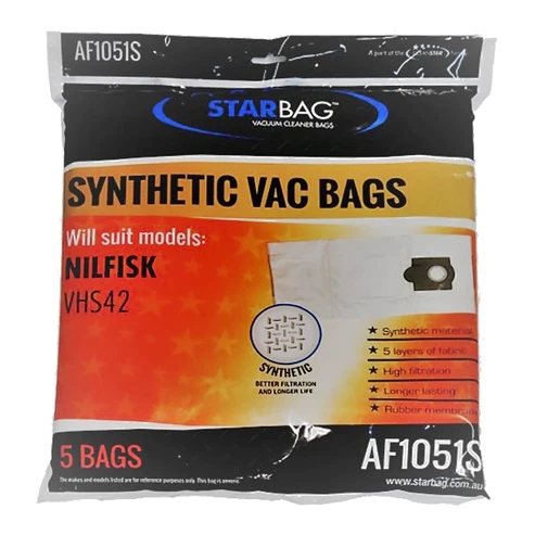 CLEANSTAR - VACBAG 5PK NILFISK VHS42+33/44