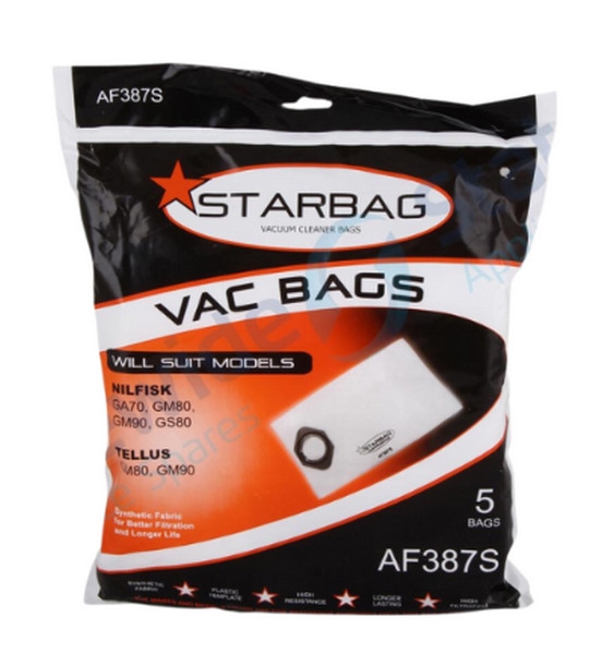 CLEANSTAR - SYN VACBAG 5PK NFISK GS80 (VS24)