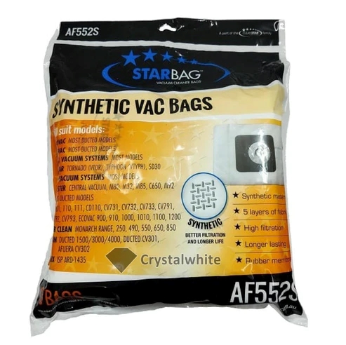 CLEANSTAR - VACBAG 3PK DUCTED BAG(SYNTHET