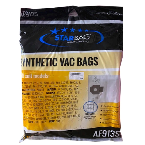 CLEANSTAR - 5PK VAC BAG NILFISK ALTO ATTIX 30 SERIES