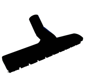 [FTWH132-30] CLEANSTAR - WESSEL-WERK HARDFLOOR BRUSH WITH WHEELS SYNTHETIC HAIR 30CM WIDE - 32MM