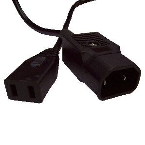 CLEANSTAR -  2-PIN IEC POWERHEAD LEAD TO SUIT PACVAC SUPERPRO 700 SERIES BACKPACK