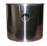 [VC15L-25] CLEANSTAR- REPLACEMENT TANK (STAINLESS STEEL) VC15L COMMERCIAL VACUUM CLEANER