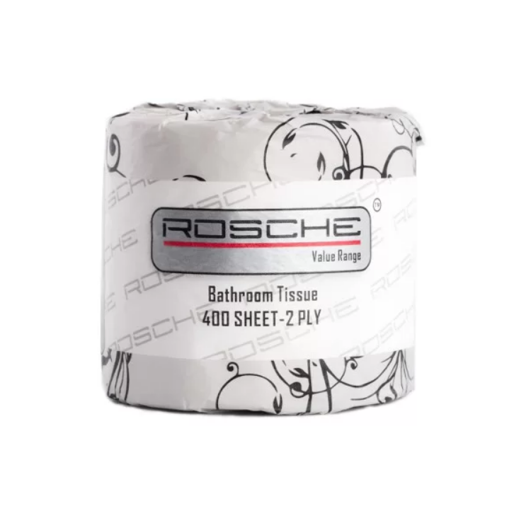 ROSCHE &quot;CLASSIC&quot; 2 PLY 400 SHEET - 48 ROLLS/CTN