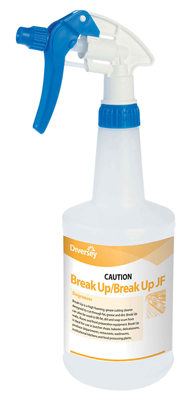 DIVERSEY BOTTLE KIT - SPRAY - SUMA BREAK UP J-FLEX