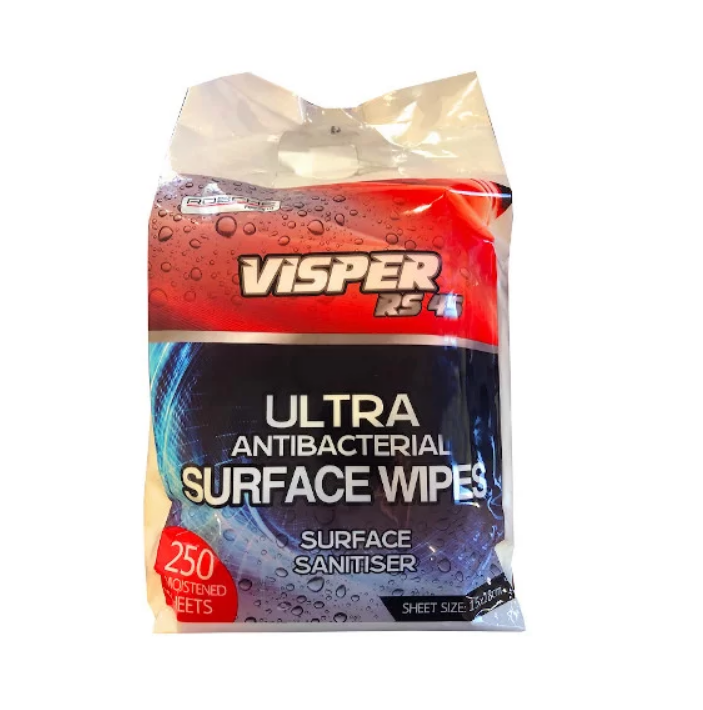 ROSCHE WET WIPE SURFACE 15CM X L18CM 250'S