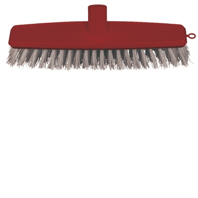 OATES-B-12426-R 30CM FLOOR SCRUB RED