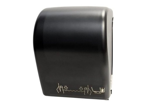 BLACK MECHANICAL AUTOCUT ROLL TOWEL DISPENSER