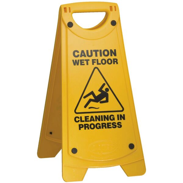 WET FLOOR SIGN - A FRAME