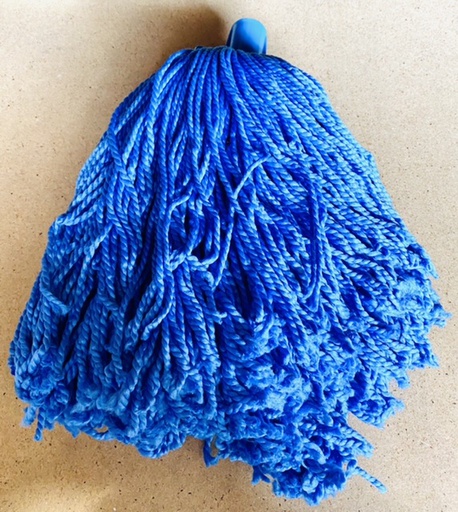 SHINE BLUE MICROFIBRE MOP HEAD 325G