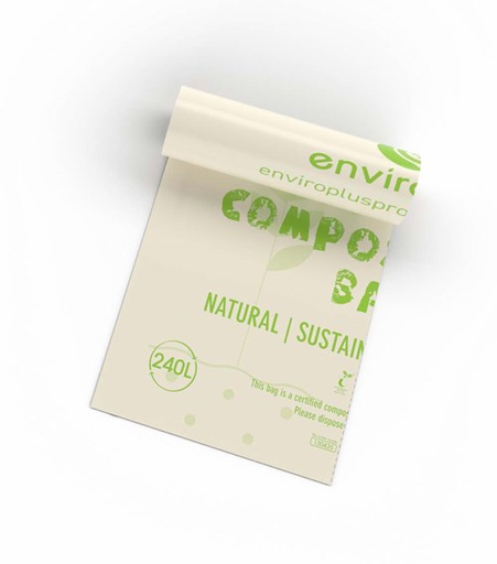 240L COMPOSTABLE BIN LINER 100/CTN