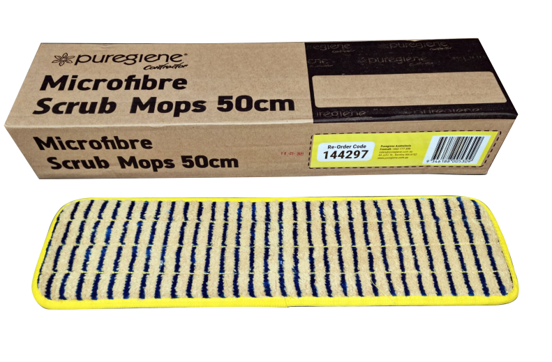 PUREGIENE MICROFIBRE DAMP MOP SCRUB 50CM