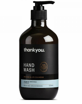 THANKYOU BOTANICAL PATCHOULI &amp; VANILLA HAND WASH 500ML