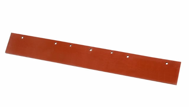 EDCO - RED RUBBER FLOOR SQUEEGEE REFILL 30CM