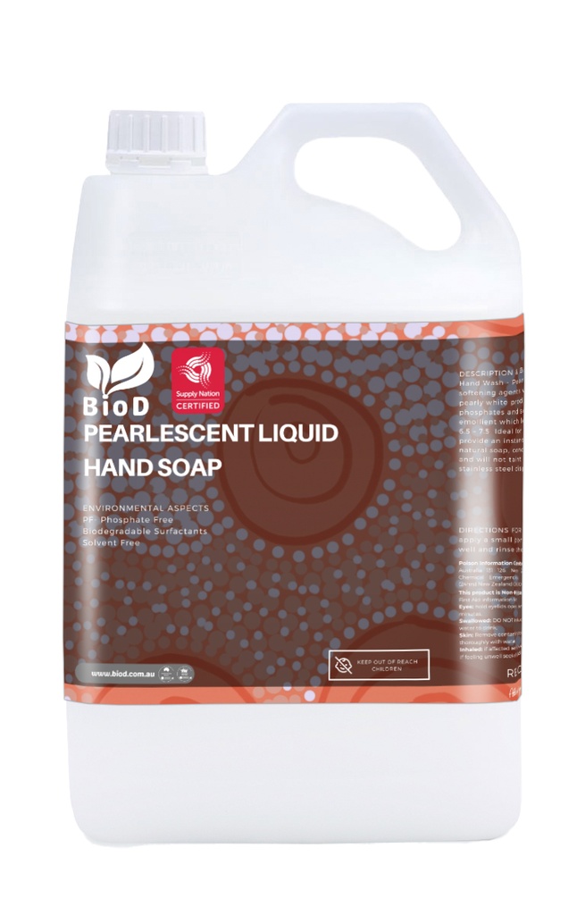 BIOD-PEARLESCENT LIQUID HAND SOAP-5L