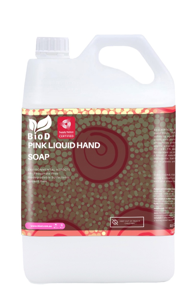 BIOD-PINK LIQUID HAND SOAP-5L