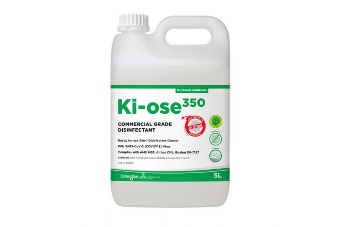 CLEANSTAR - KI-OSE 350 COMMERCIAL GRADE DISINFECTANT AND CLEANER - 5 LITRES