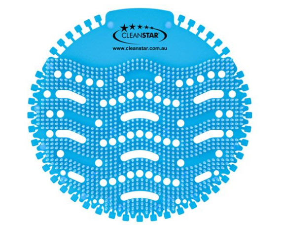 CLEANSTAR- BOX OF 250 URINAL SCREENS - OCEAN FRAGRANCE