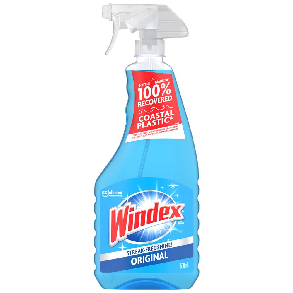 WINDEX - GLASS &amp; WINDOW CLEANER ORIGINAL 500ML