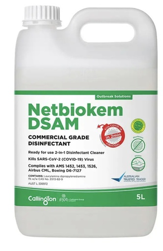 [9180/42/AU] NETBIOKEM DSAM 5L (AU LABEL)