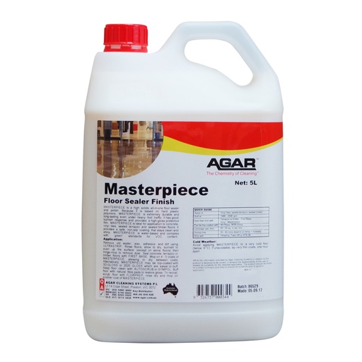 AGAR - MASTERPIECE FLOOR SEALER FINISH 5L