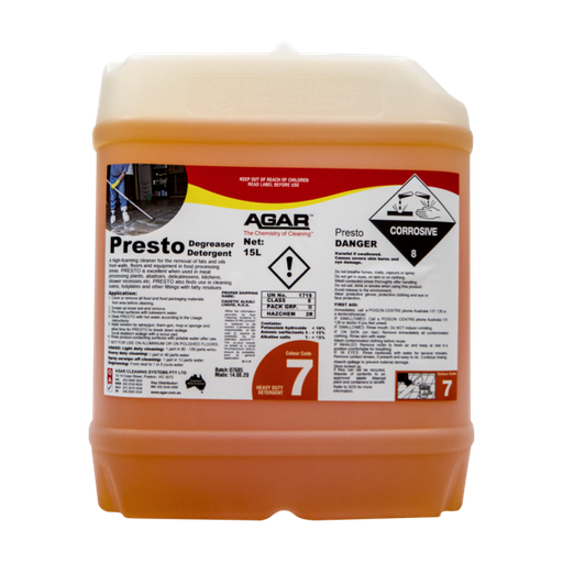 [PREST15] AGAR - PRESTO 20L