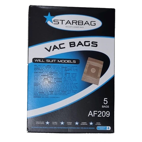 [AF209] CLEANSTAR - VACBAG 5PK SANYO,VOLTA (VS140)