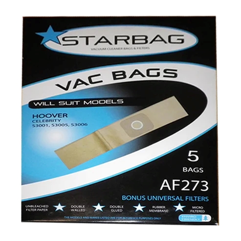 [AF273] CLEANSTAR -VACBAG 5PK HOOVER3001 (VS19)