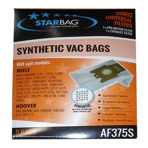 [AF375S] CLEANSTAR - VACBAG SYNTHETIC MIELE S247