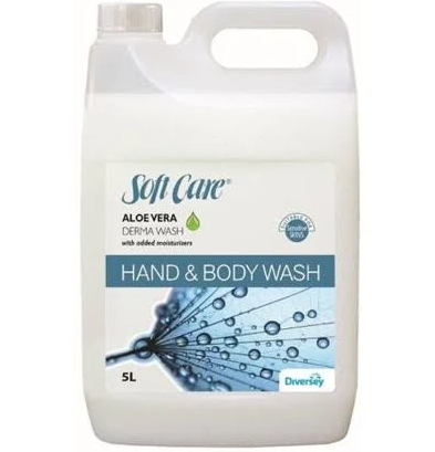 [4493543] SOFT CARE DERMAWASH ALOE VERA HAND WASH 5L