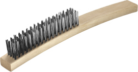 [164901] OATES-B-14016 STAINLESS STEEL BRUSH 4 ROW