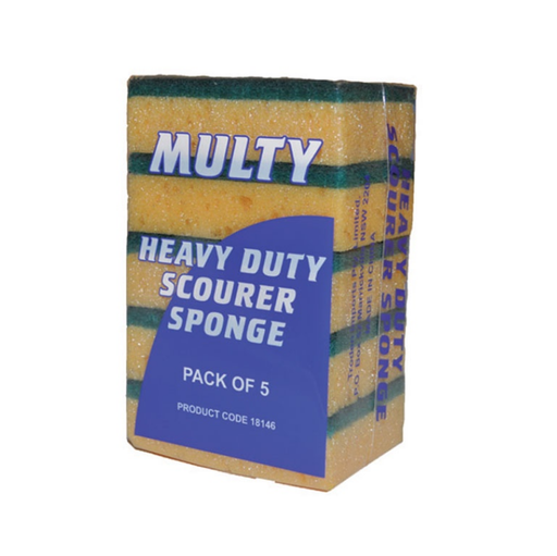 EDCO MULTY SCOURER SPONGE 5PK