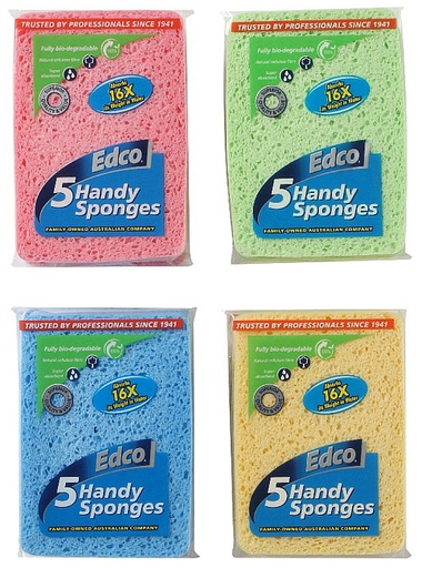 [18155] EDCO - HANDY SPONGES 5PK