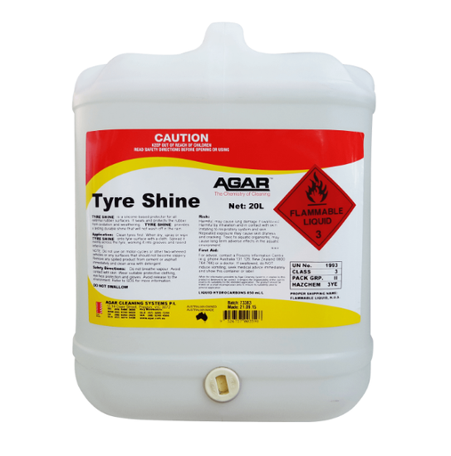 [TY20] AGAR - TYRE SHINE 20L