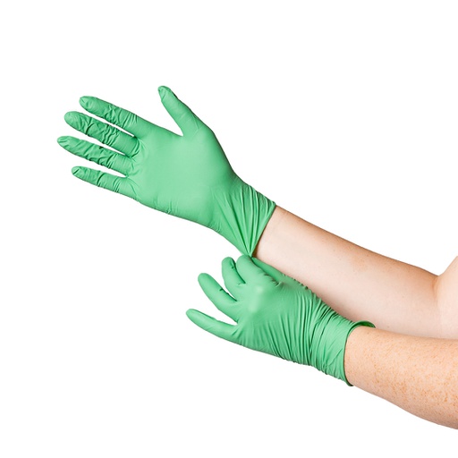 BIO-GONE - BIODEGRADABLE NITRILE GLOVES PK 100