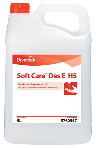 [5762557] DIVERSEY SOFTCARE DES E SPRAY 80% 5L