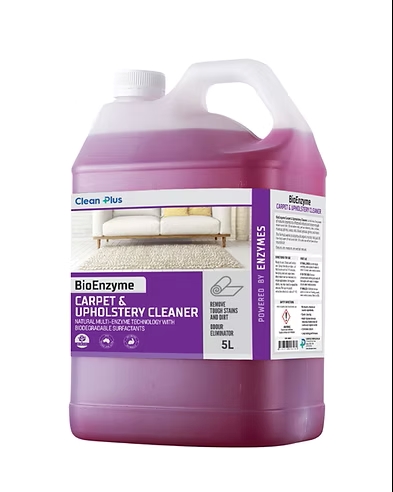 [89602] CLEAN PLUS - BIOENZYME CARPET AND UPHOLSTERY CLEANER-5L