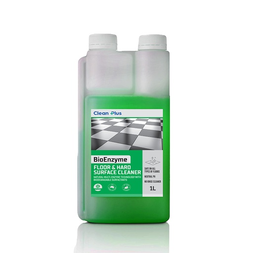 [89215] CLEAN PLUS - BIOENZYME FLOOR &amp; HARD SURFACE CLEANER- 1LX6