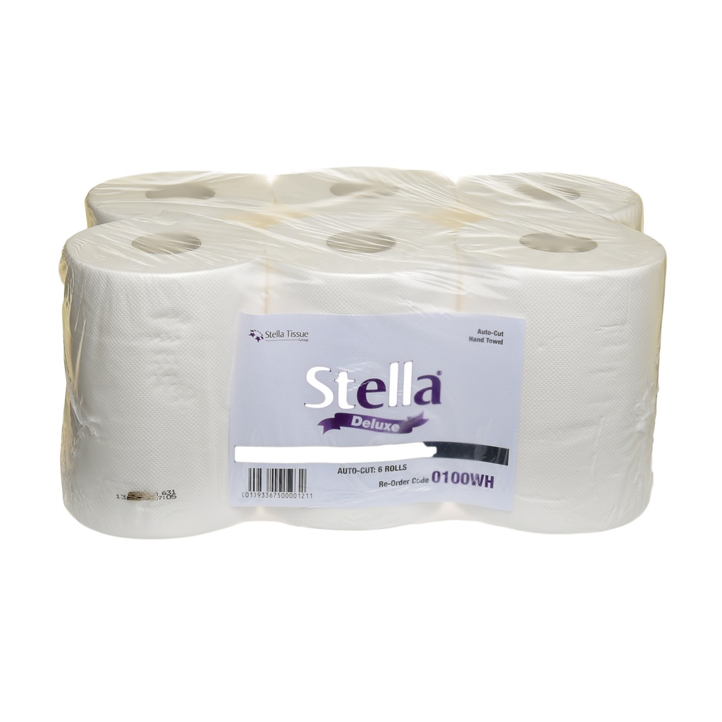 STELLA DELUXE 2PLY 100M AUTOCUT - 6 ROLLS