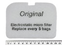 CLEANSTAR - EXHAUST VACUUM FILTER PACK (NILFISK GD5, GD10)
