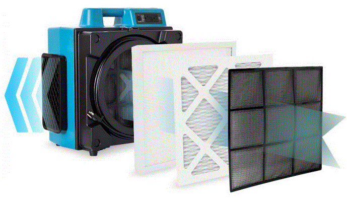 CLEANSTAR - XPOWER X-3400 AIR PURIFIER SCRUBBER HEPA FILTER